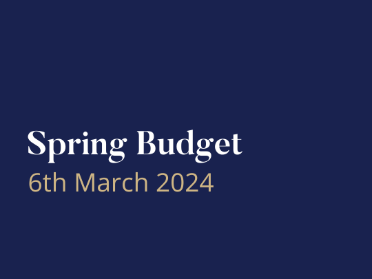 What's in the Spring Budget 2024?