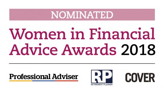 Women in Financial Advice Awards 2018