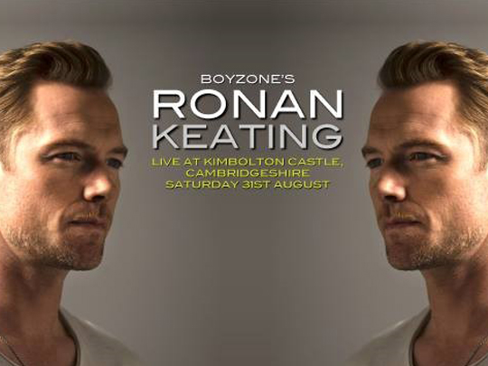 Ronan Keating Live at Kimbolton Castle