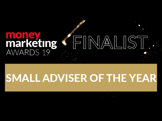 Small Advice Firm of the Year in the Money Marketing Awards 2019